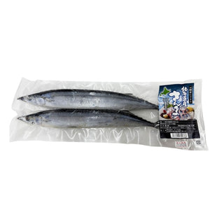 お刺身にできる さんま 2尾入り  ( 秋刀魚 /  サンマ / 北海道産 / バラ凍結 )