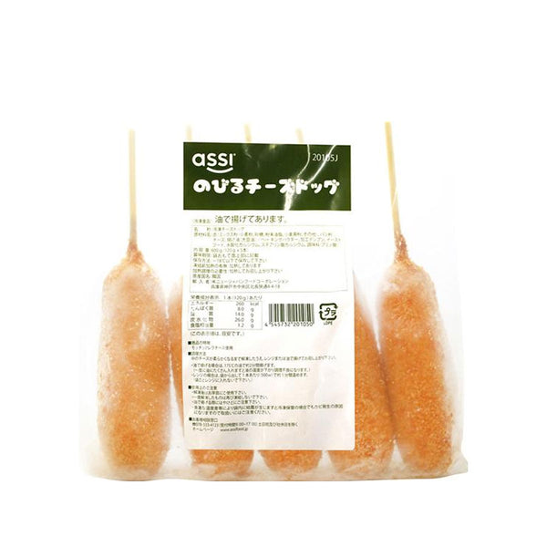 のびるチーズドッグ 120g×5本 ( チーズハットク / モッツアレラ