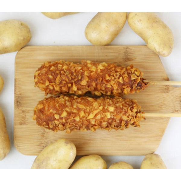 assi のびる ポテト チーズドッグ 130g×5本 ( チーズハットク / チーズドッグ / 屋台 )