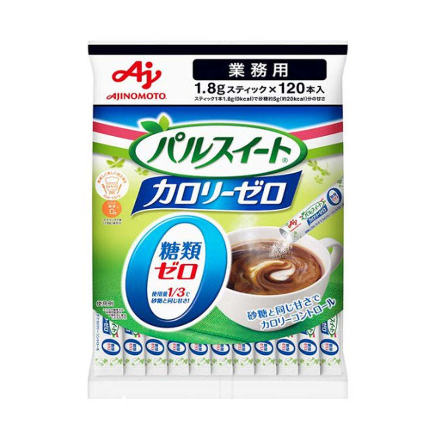 味の素 パルスイート 1.8g×120本 ( スティックタイプ / カロリーゼロ