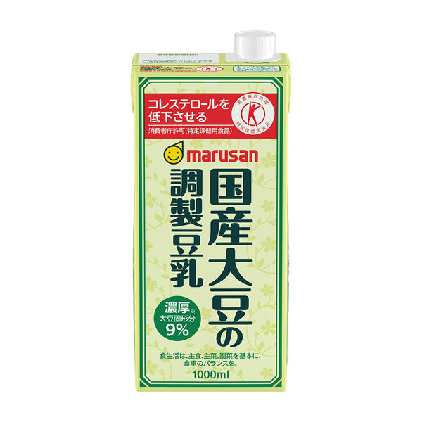 マルサンアイ 国産大豆の 調整 豆乳 1L