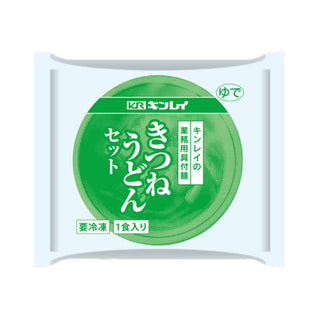 キンレイ 具材付き きつね うどん 269g ( 関西風 / レンジ調理可 / 個食 )