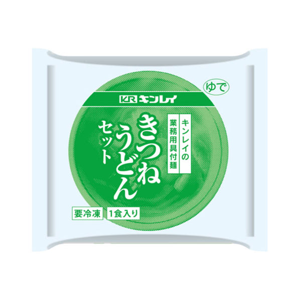 キンレイ 具材付き きつね うどん 269g ( 関西風 / レンジ調理可 / 個食 )
