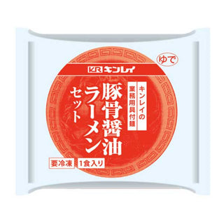 キンレイ 具材付き 豚骨 醤油 ラーメン 249g ( 個食 / 具入り )