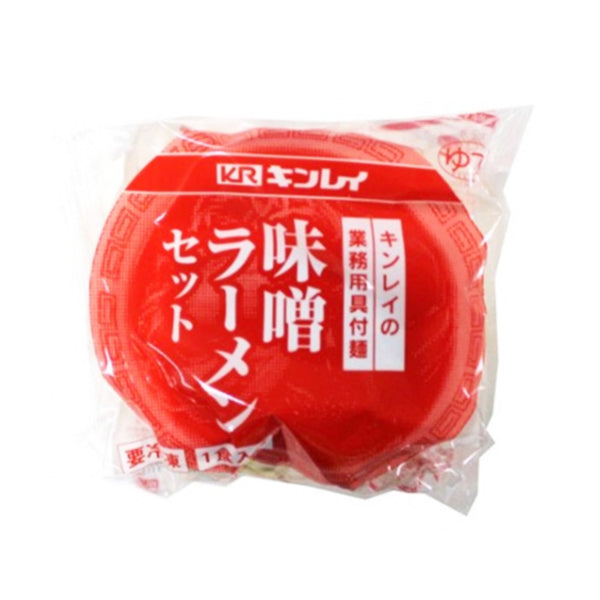 キンレイ 具材付き 味噌 ラーメン 256g ( 個食 / 拉麺 / 味噌ラーメン )