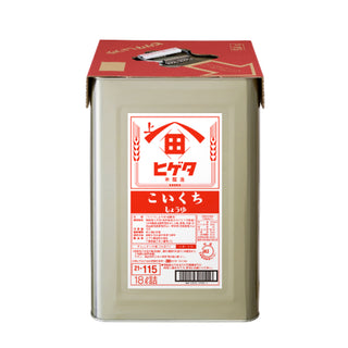 ≪個別送料990円≫ヒゲタ 濃口 醤油 18L ( しょうゆ / 業務用 )