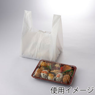 レジ袋 大 100枚 ( 弁当 / テイクアウト )