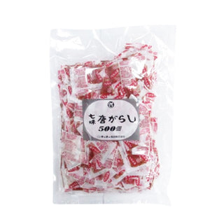 テーオー食品 七味 唐辛子 500袋 ( トウガラシ / 小袋 / 業務用 )
