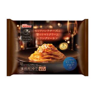 PASTA POLLUCE モッツァレラチーズ と 蟹の トマトクリーム 287g ( パスタ / スパゲッティ / 個食 )