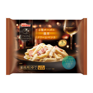 PASTA POLLUCE ４種チーズの 濃厚 クリームペンネ 240g ( パスタ / スパゲッティ / 個食 )