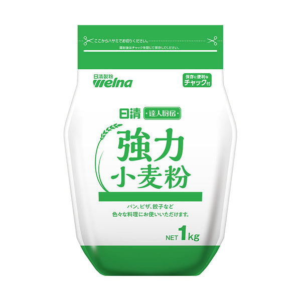 日清 達人厨房 強力粉 1kg ( 小麦後 / 製パン / 製菓材料 )