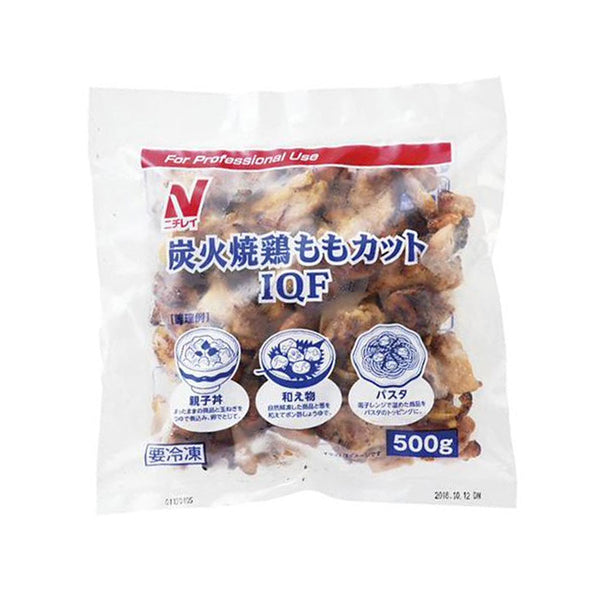 ニチレイ 炭火焼き 鶏もも カット済み 500g