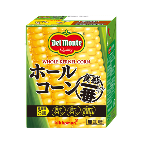 デルモンテ ホール コーン 食感一番 380g ( とうもろこし / 紙パック )
