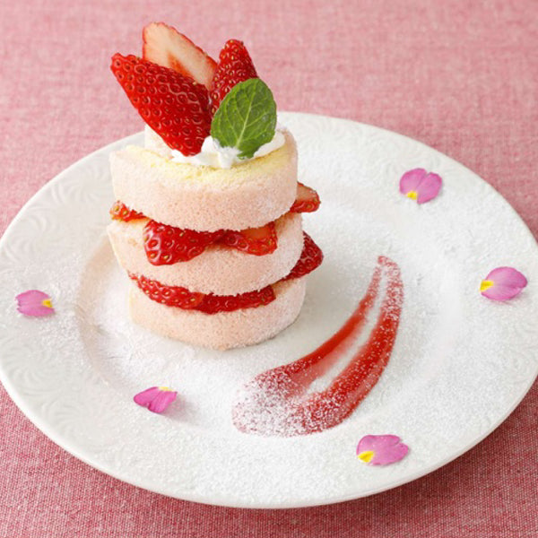 日東ベスト カット済み ロールケーキ いちご 210g ( 20カット / ストロベリー )