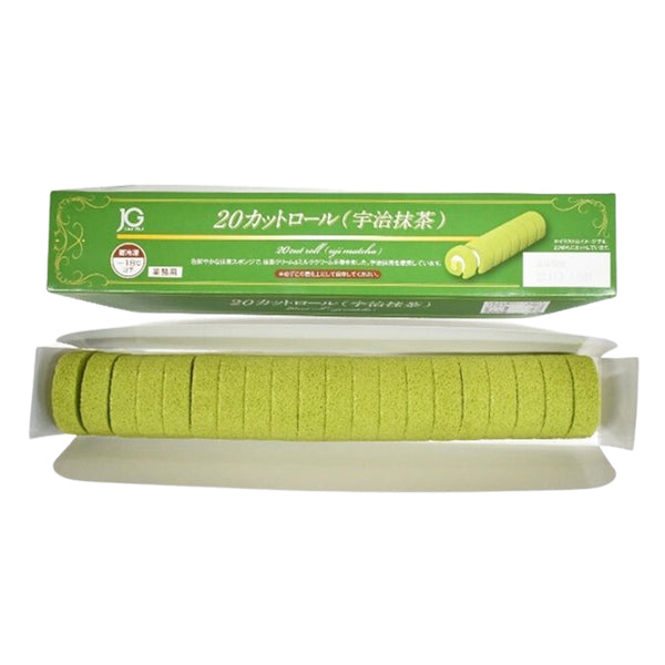 日東ベスト 20カット ロールケーキ 宇治 抹茶 210g ( 抹茶 / マッチャ )