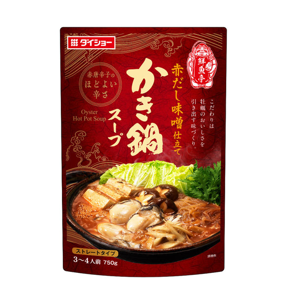 ダイショー かき鍋スープ 750g ( 鍋スープ / つゆ / 出汁 / 牡蠣 / 海鮮 )