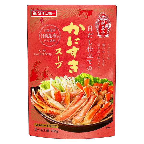 ダイショー かにすき スープ 750g ( カニ / 蟹 / 出汁 / つゆ / 鍋スープ )