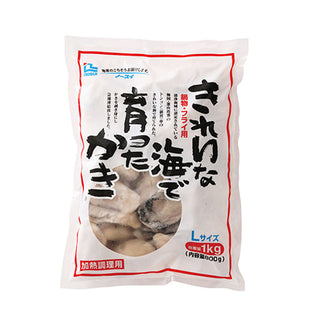 ノースイ きれいな海で育ったかき Lサイズ 1kg ( 牡蠣 / カキ / バラ凍結 / 鍋・フライ用 )