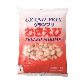 ノースイ 生 むきエビ IQF Lサイズ 1kg ( 海老 / エビ / バラ凍結 )