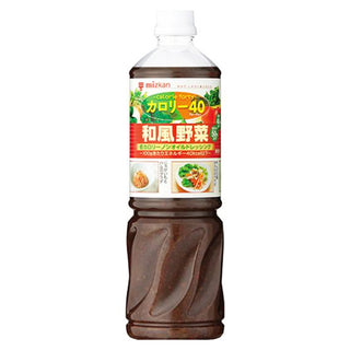 ミツカン ノンオイル ドレッシング 和風 野菜 カロリー 40 1L