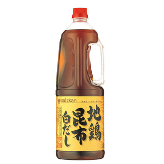 ミツカン 地鶏 昆布 白だし 1.8L ( しらだし / つゆ )