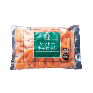 冷凍 シャトー キャロット 500g ( 人参 / 野菜 / カット済み / バラ凍結 )