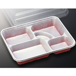 フードパック DX仕切 R-9N 20個 ( テイクアウト / お弁当箱箱 / 容器 / 仕切りアリ )