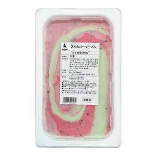 ロッテ スイカバー マーブル 2L ( 業務用 / 冷凍 / アイスクリーム / シャーベット )
