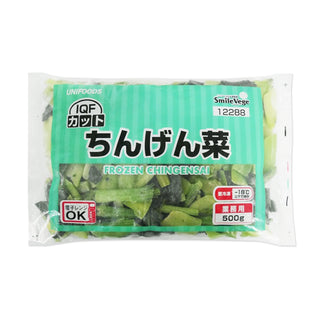 ユニフーズ 青梗菜カット 500g ( 約5cmカット / チンゲン菜 / チンゲンサイ / バラ凍結 )