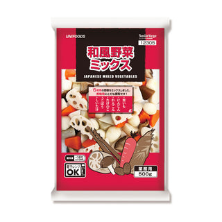 ユニフーズ 和風 野菜 ミックス 500g