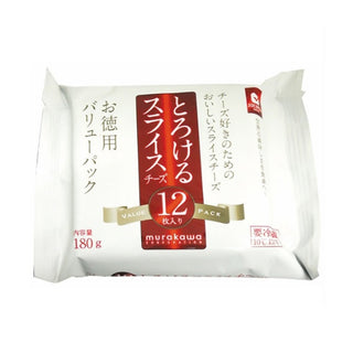 徳用 とろける スライス チーズ 12枚 ( 180g / グラタン / ナチュラルチーズ )