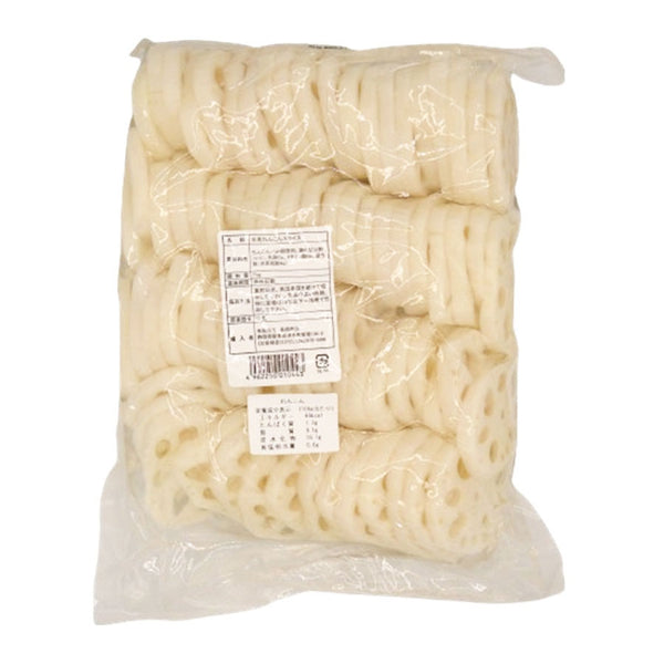 長橋商店 水煮 れんこん スライス M 1kg ( 蓮根 / 根菜 )