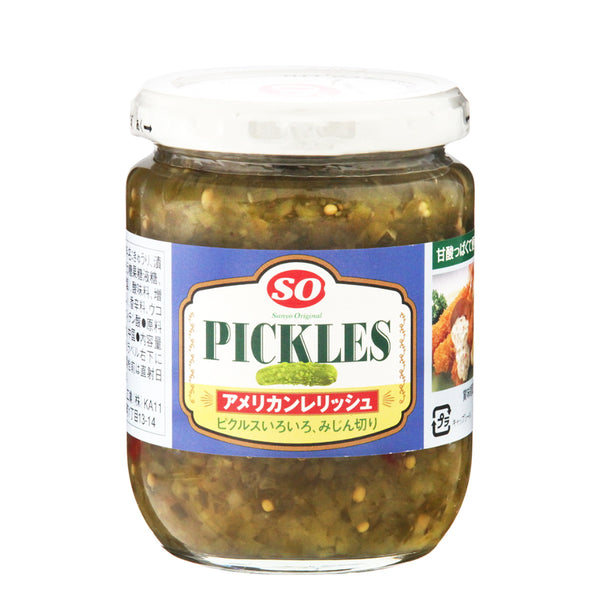 アメリカン レリッシュ 235g ( ピクルス / みじん切り / タルタルソース )