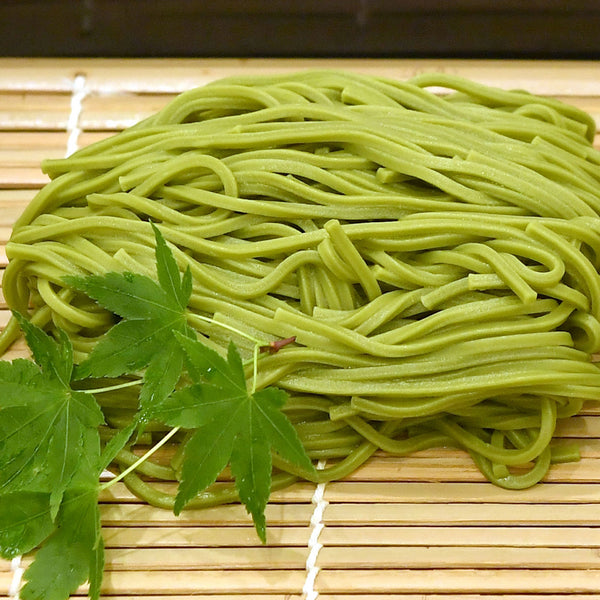 茶そば 500g ( 玉露 抹茶 / 蕎麦 / 乾麺 / 瓦そば / そば )