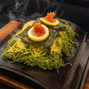 茶そば 500g ( 玉露 抹茶 / 蕎麦 / 乾麺 / 瓦そば / そば )