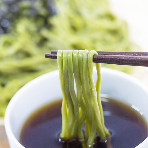 ゆで置き用茶そば 安里の郷  400g ( 乾麺 / 茶そば / 蕎麦 / 抹茶 )