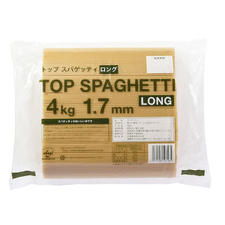 トップ スパゲッティ 4kg  ( 1.7mm / パスタ / スパゲティ / 乾麺 )