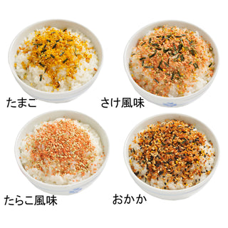 丸美屋 ふりかけ 4種 詰合せ 2.5g×40袋 ( たまご ・ さけ ・ おかか ・ たらこ / 小袋 / お弁当 )