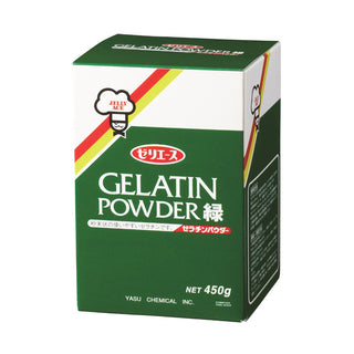 ジェリフ ゼラチン パウダー 緑 450g