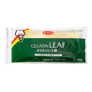 ジェリフ ゼラチンリーフ緑 100g