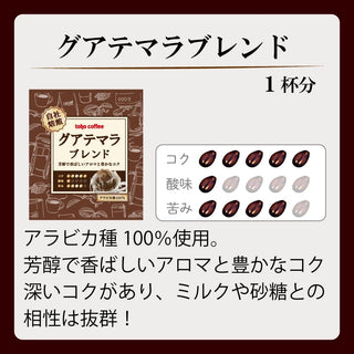 toho coffee ドリップカフェ グアテマラ ブレンド 1個 ( コーヒー / 珈琲 )