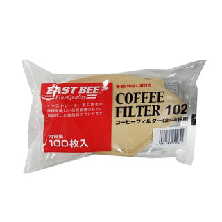 EASTBEE コーヒー フィルター102 100枚 ( 2～4杯用 / 珈琲 / coffee )