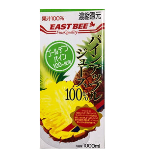 EASTBEE パインアップル ジュース 1L ( 100％ / パイナップル )