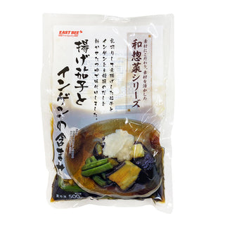 EASTBEE 揚げ茄子 と インゲンの含ませ 500g ( なす / 前菜 / 惣菜 )