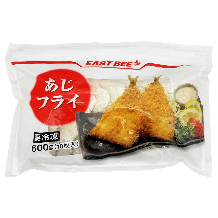 【専用出品】アジフライを診察様 EASTBEE アジフライ 600g ( 60g×10枚 ) [ 4984183050389 ] | A