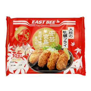 EASTBEE 大粒の 牡蠣フライ 40g×10個 ( 安芸宮島 / カキフライ )