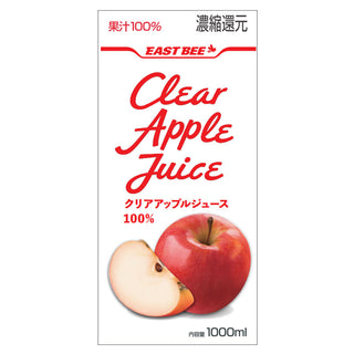 EASTBEE クリア アップル ジュース 1L ( りんご )