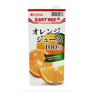 EASTBEE オレンジ ジュース 1L ( 100％ / ソフトドリンク )