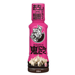 ブルドック ソース ストロングソース 鬼 ニンニク 200mL （ おろし にんにく / 焙煎 ）