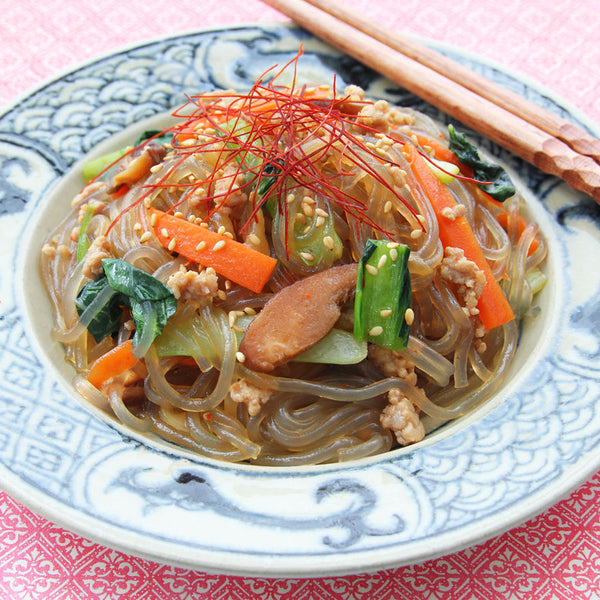 CJ カット 韓国 春雨 1kg ( さつまいも 春雨 / 14㎝ / チャプチェ )